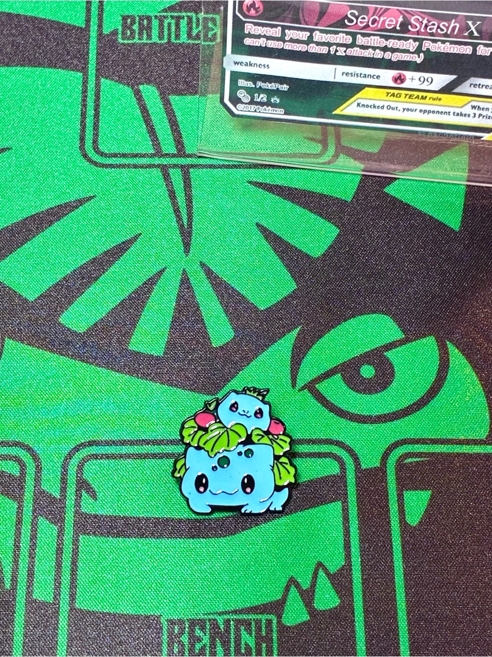 Pokemon Bulbasaur Enamel Pin Collectible